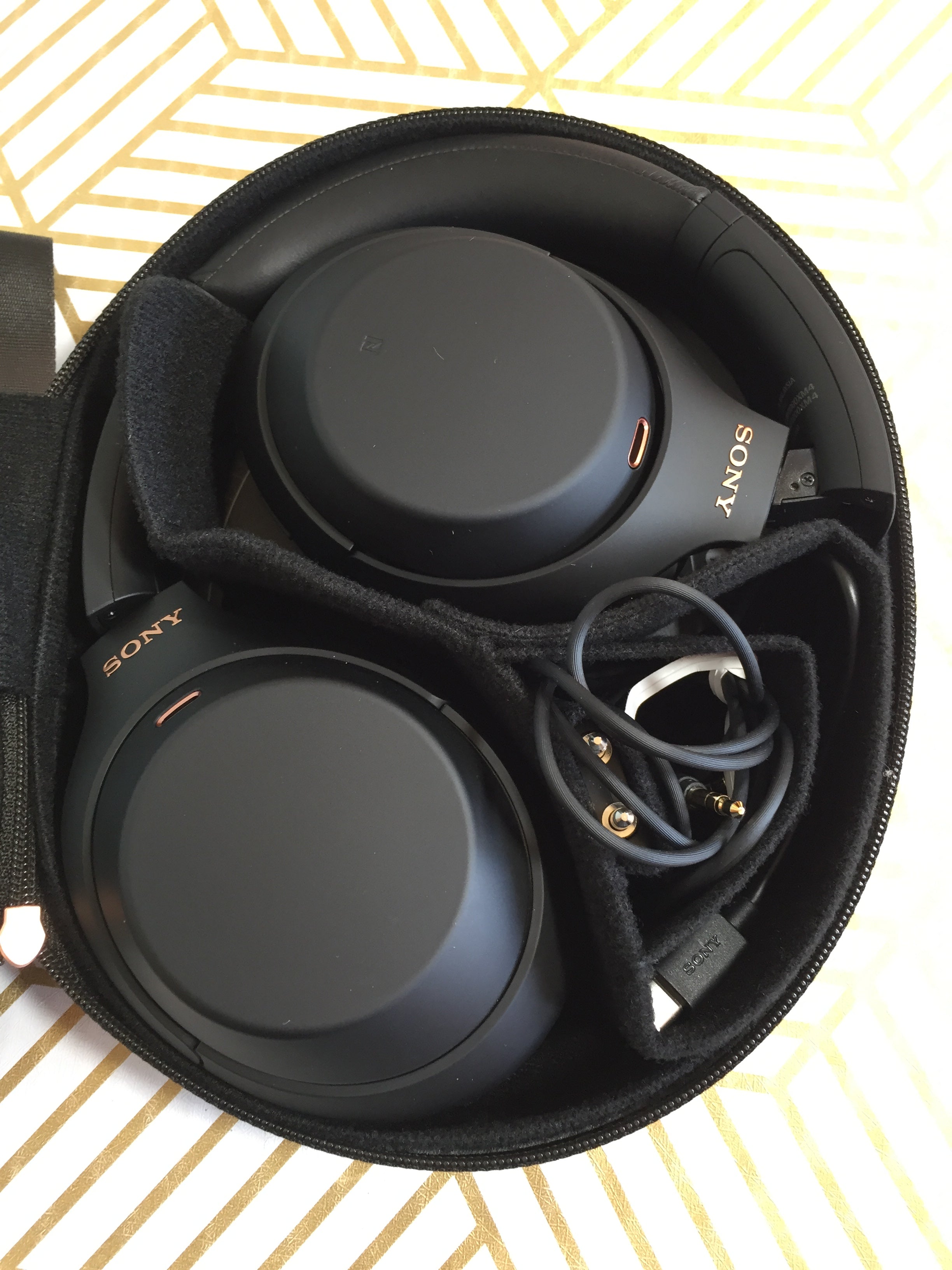 Sony WH-1000XMA Wireless Noise Cancelling Headphone with Mic, Black *TESTED* (7697781653742)